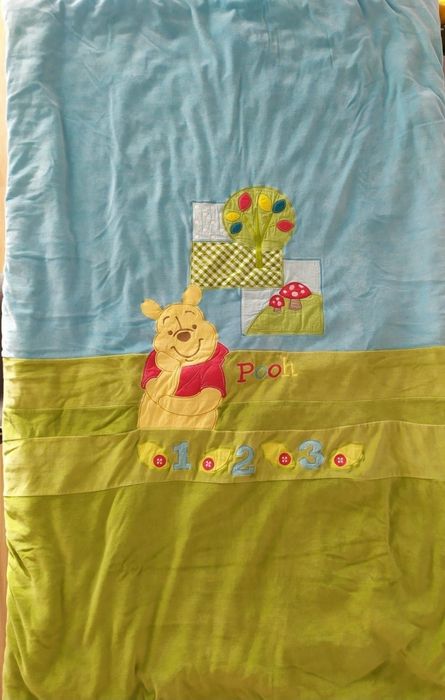 Edredom e resguardo Winnie The Pooh.