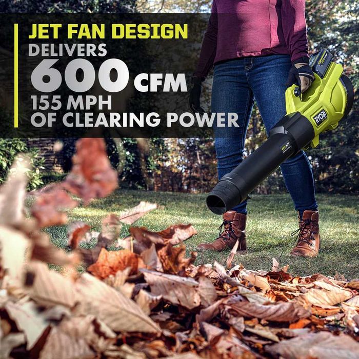 Повітродув Ryobi 40в безщітковий вітродув дуйка акумуляторний