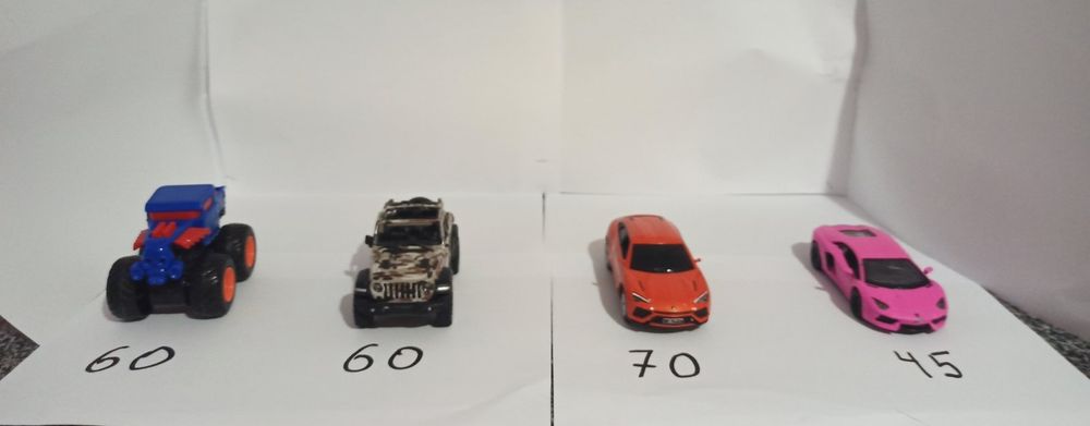 Машинки металеві