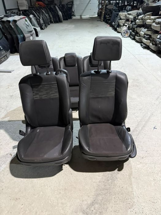 Renault Scenic 2 сидіння салон шкіра розбірка