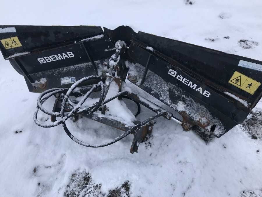 Pług do śniegu Bemab odśnieżny regulowany V hydrauliczny 2000mm