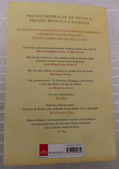 Os Detetives Selvagens - Roberto Bolaño
