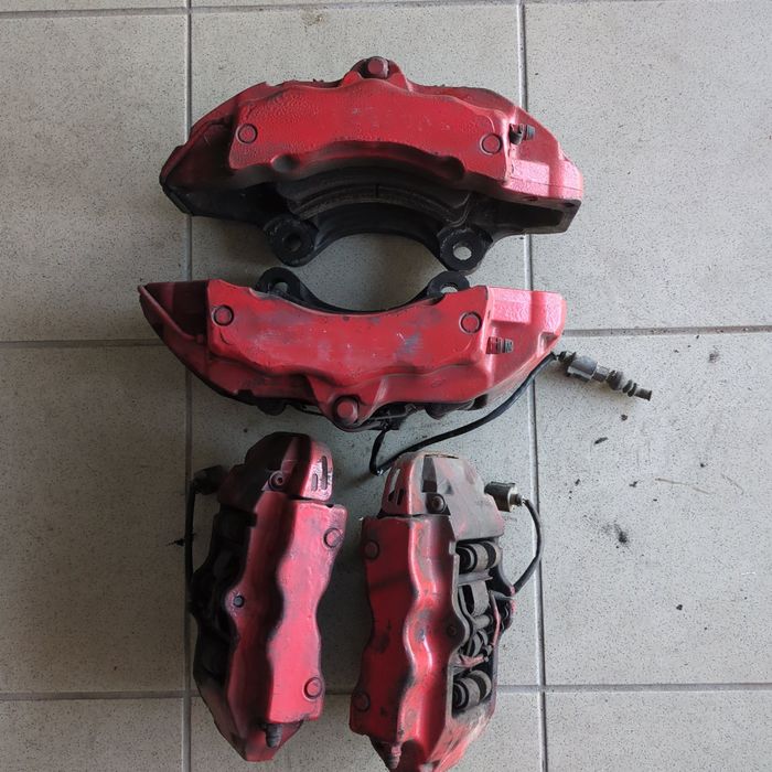 Travagem Brembo 18Z 6 Pistões Porsche 350mm 370mm VW Golf GTI 5 6 7