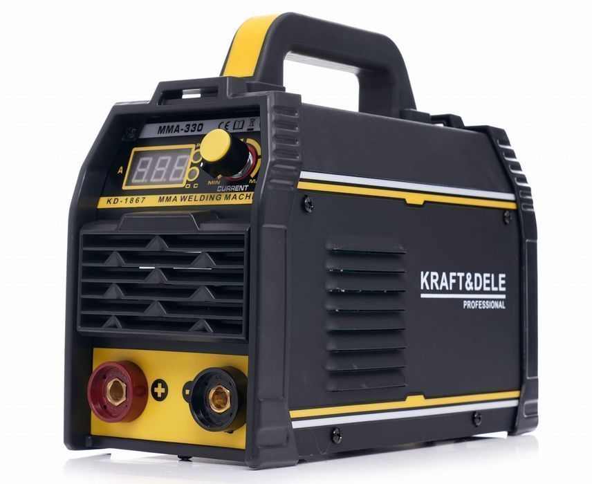 Spawarka inwertorowa MMA igbt LCD 330 A Kraft&Dele KD1867