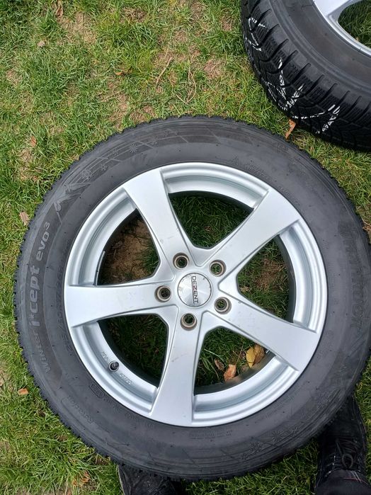 Felgi/kola DEZENT 4szt 17"  5x114.3 opona 215/60R17 zima