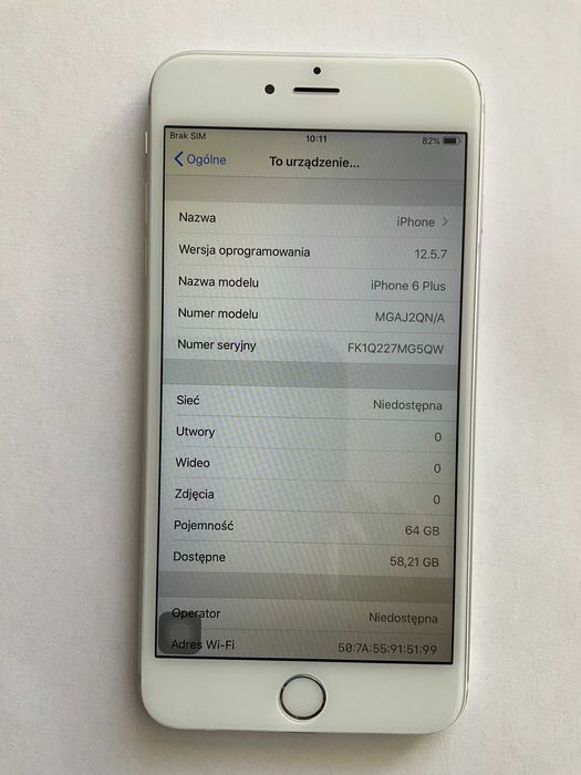 Jak nowy iPhone 6 Plus 64GB. Bateria 100%.