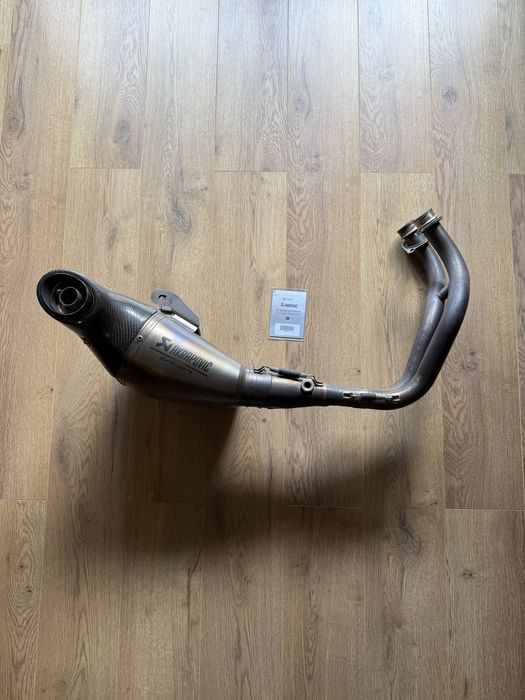 Escape MT07 Akrapovic Titanium Carbono c/ Gravação a Laser Euro 4