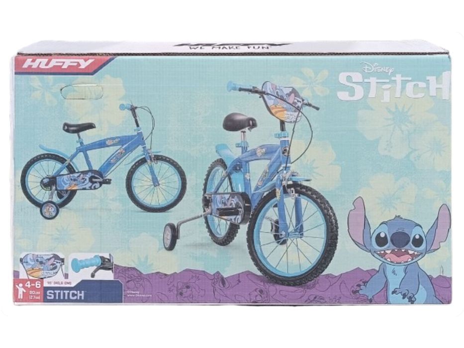 Rower dziecięcy 16" - 110-120cm - Stitch