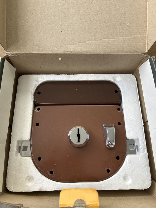 Fechudura de alta seguranca de 2 trancas