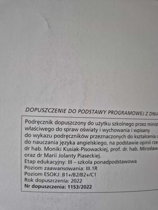 Repetytorium z języka angielskiego poziom rozszerzony Pearson