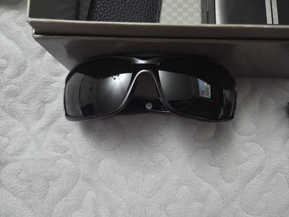 Okulary przeciwsłoneczne duże męskie