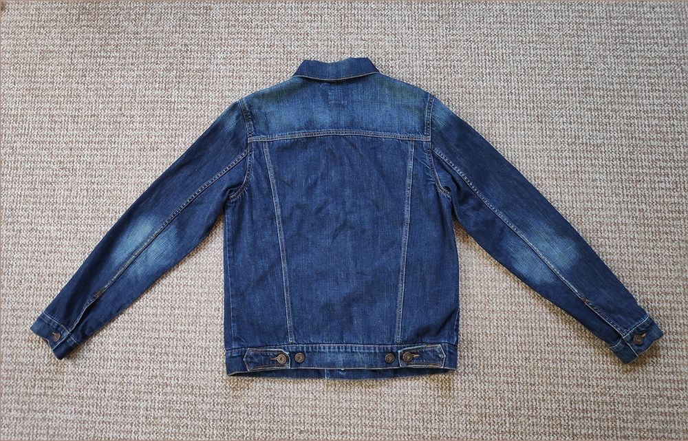 Hugo Boss orange downtown denim jacket джинсовая куртка оригинал L