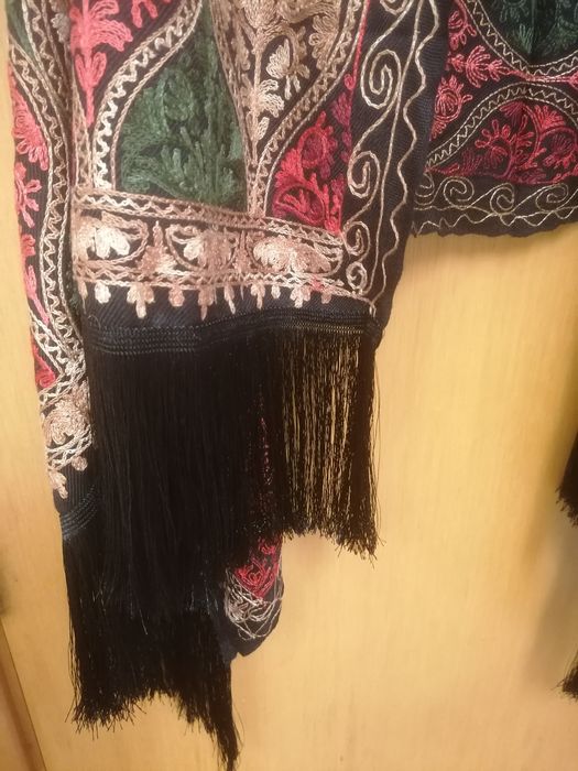 Colete vintage em viscose