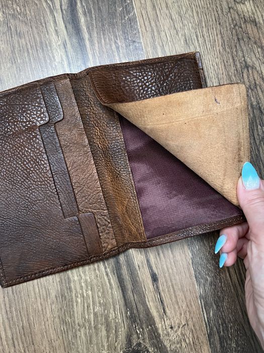 Кожаное портмоне