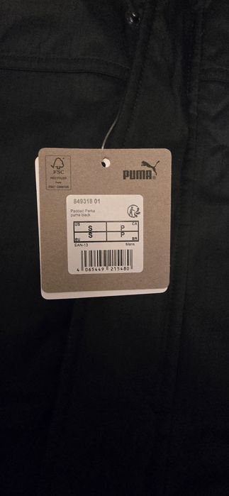 Ciepła  kurtka męska, parka Padded Hooded Parka 22 Puma