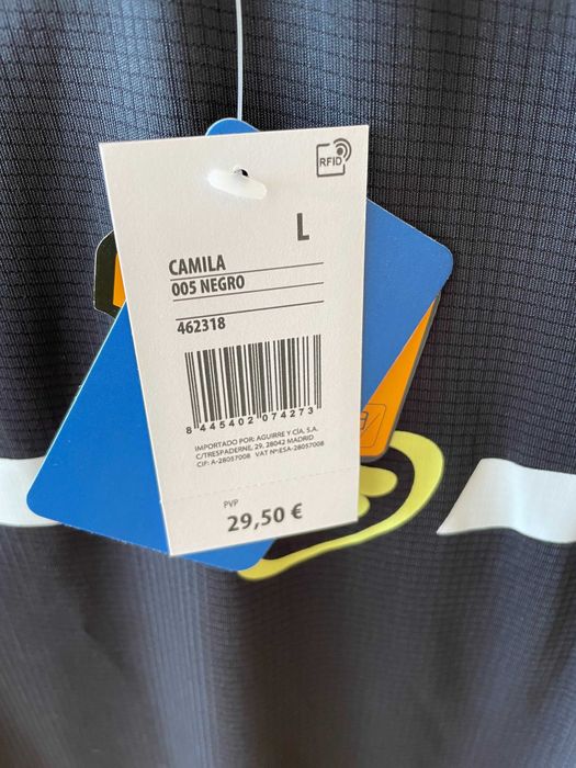 T-shirt Bullpadel NOVA (tamanho L)