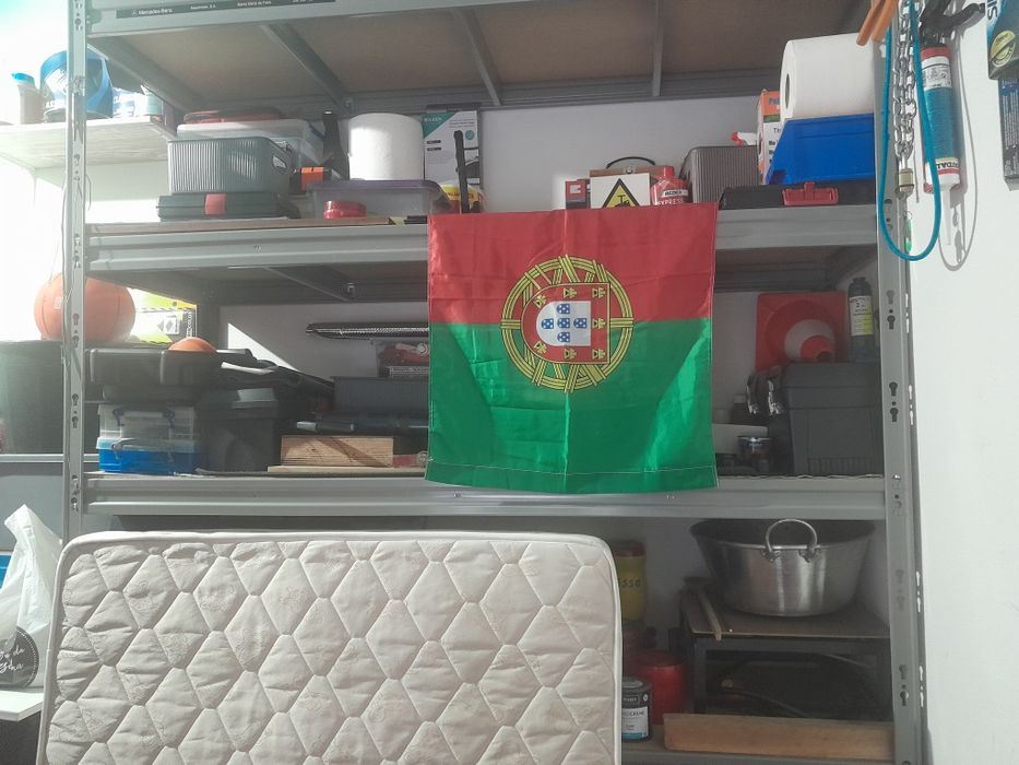Estante metálica rubusta  aço   C/ NOVA