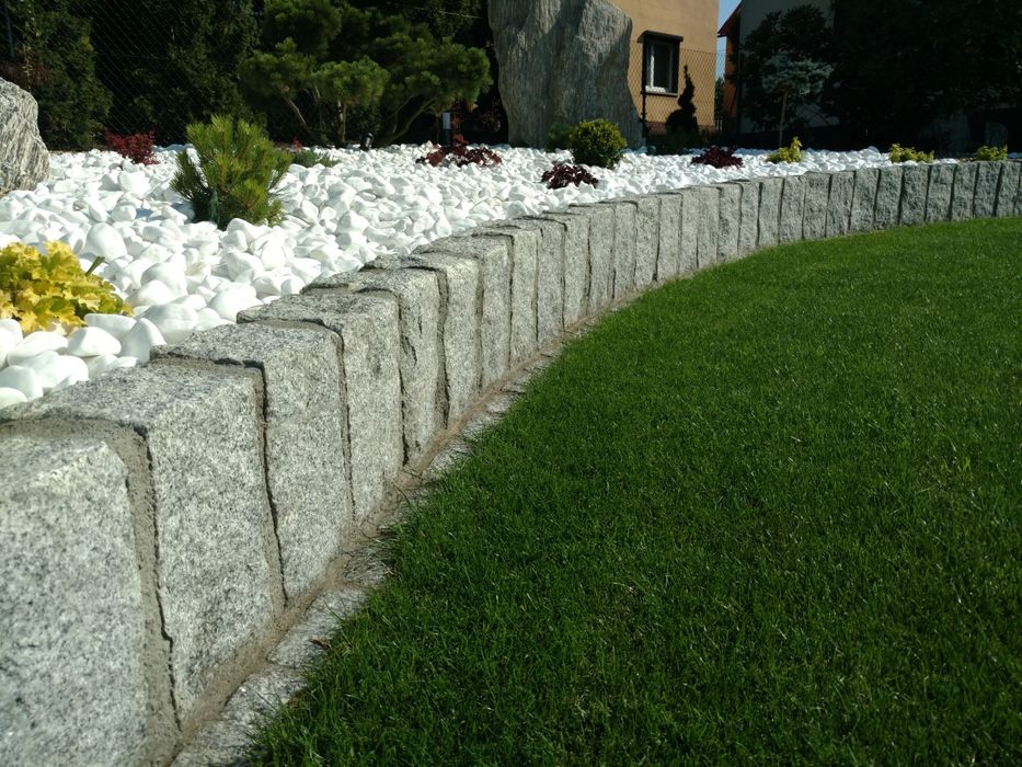 Krawężnik Granitowy opornik granit kostka granitowa brukowa obrzeże