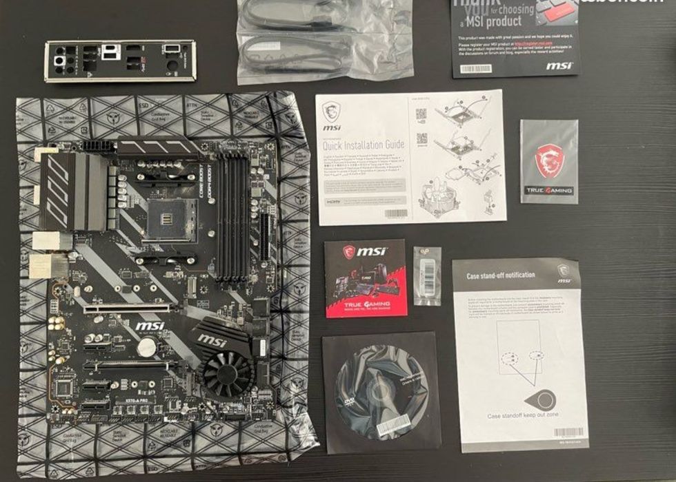 Combo Upgrade: AMD Ryzen 5 5600X | 32GB DDR4 3600MHz | MSI X570-A PRO64751225715201121