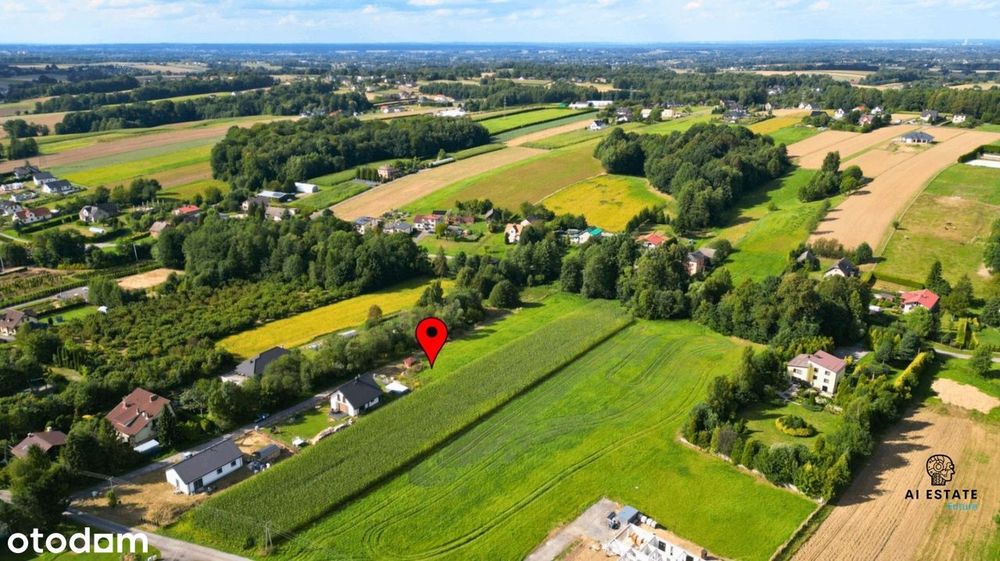 Uzbrojona działka w 926m² Janowicach