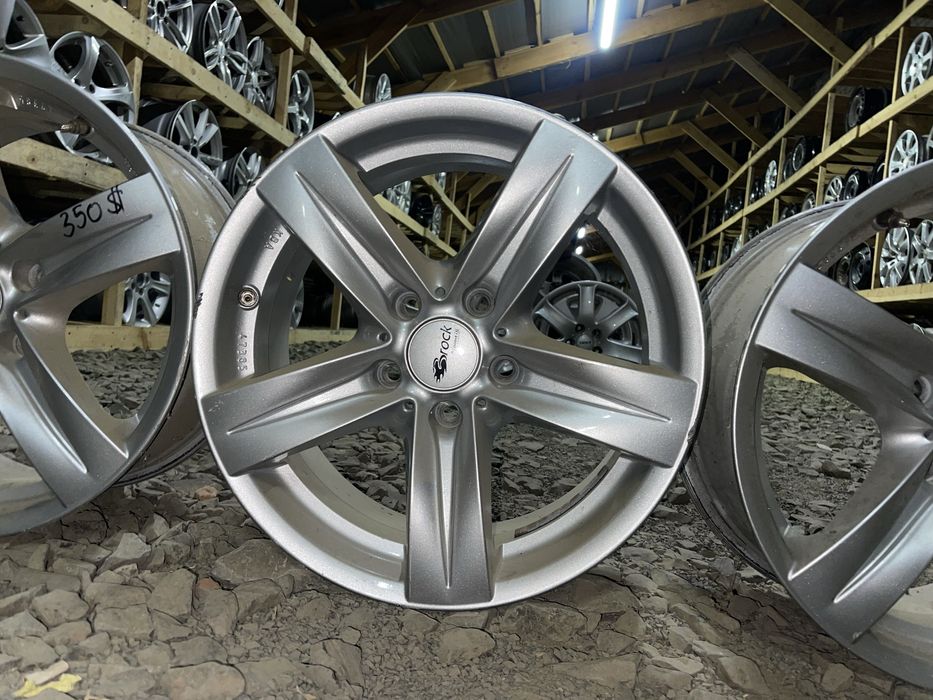 Німецькі диски BROCK 5/120 R17 8J ET35 стан як новий
