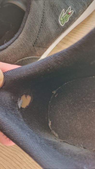 Męskie trampki Lacoste r.42