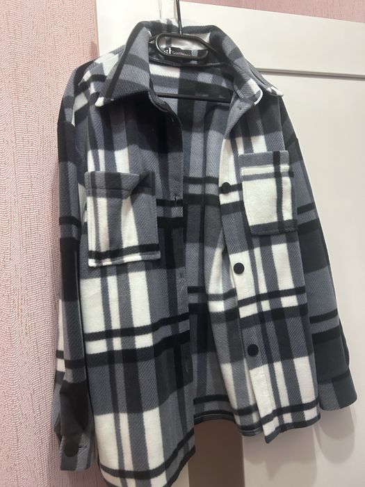 Куртка сорочка у клітинку
