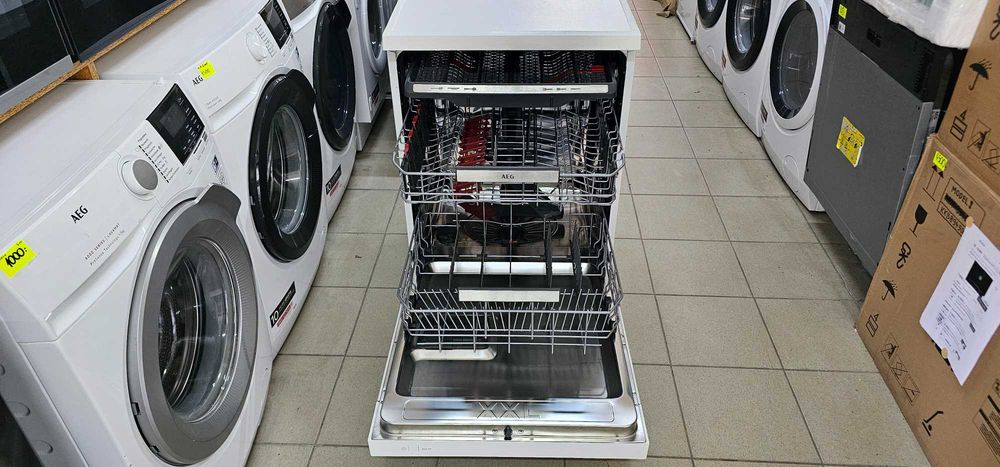 Zmywarka wolnostojąca AEG serii 6000 | szuflada na sztućce | rez