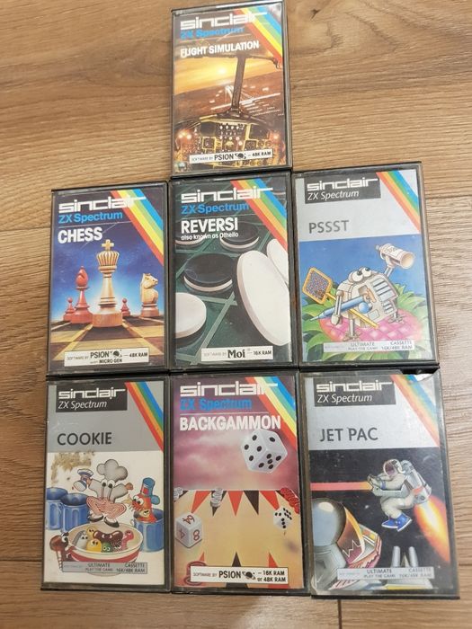Kasety magnetofonowe Sinclar ZX Spectrum