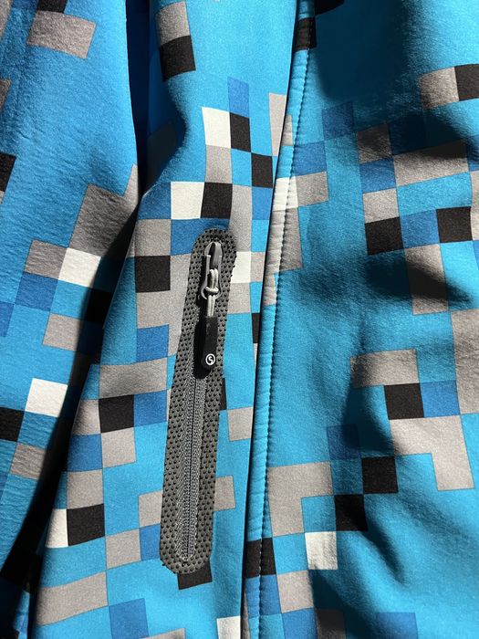 Kurtka typu softshell niebieska rozmair M