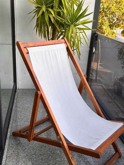 Cadeira de jardim reclinável