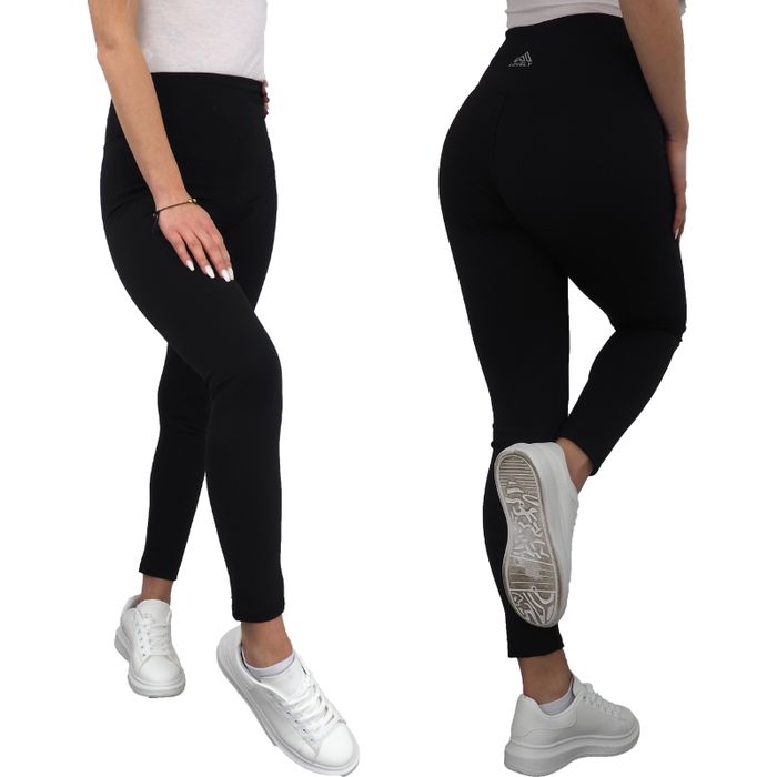 Spodnie dresowe damskie 1 szt. czarny l/xl