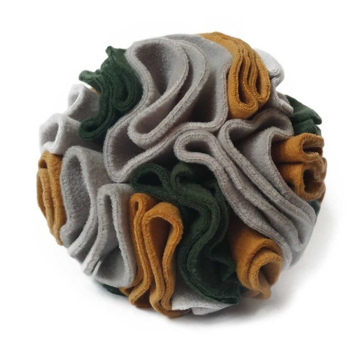 Kula węchowa dla psa i kota Interaktywna zabawka edukacyjna 14 cm