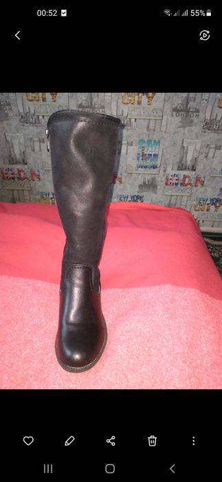 Жіночі сапожки, зимові