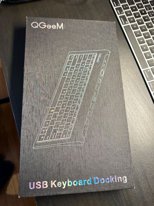 Teclado Docking Hub USB QGeem