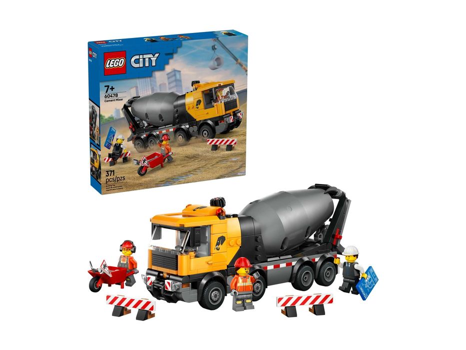 LEGO City 60478 Betoniarka