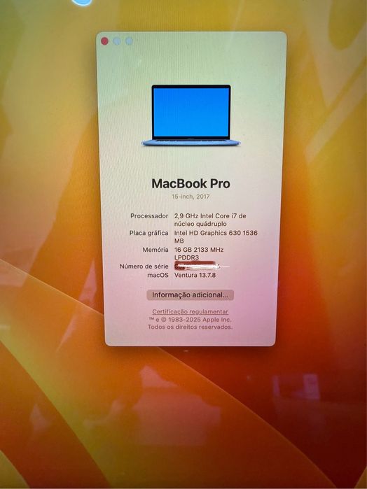 MacBook Pro 15 2017