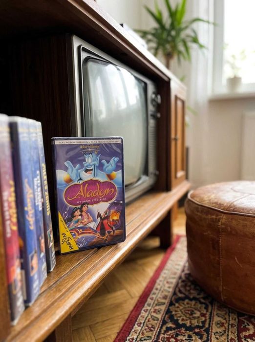 VHS Disney Aladyn (Nowa w FOLII - Unikat) Wydanie Specjalne (Polski Dubbing) - Disney Aladdin Kaseta Video