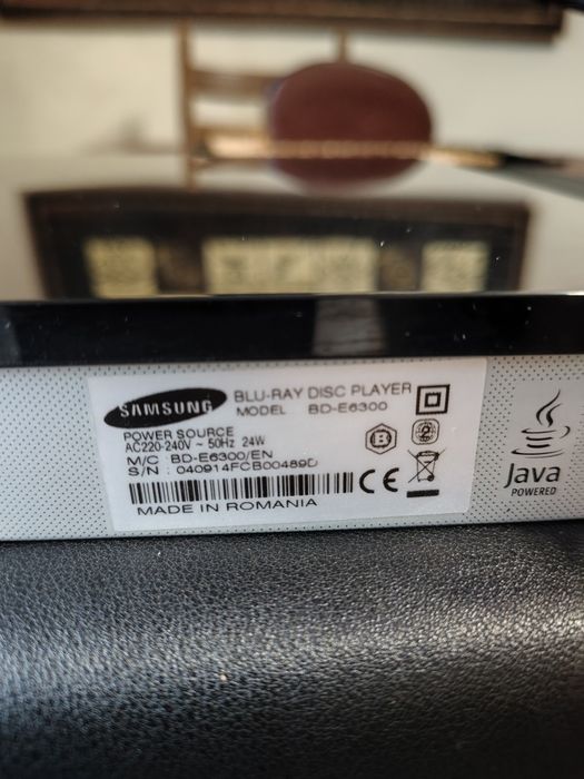 Samsung blu ray BD E6300