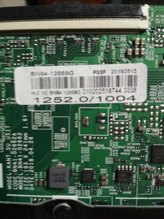 Samsung UE55NU6035K---розбiр битого