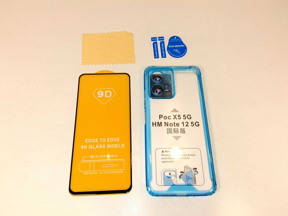 Z040 Etui Case Xiaomi Redmi Note 12 5G Poco X5 + Szkło Hartowane 9D