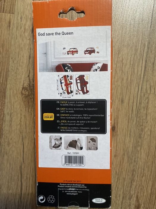 Stickers Mini Inglaterra - Novos