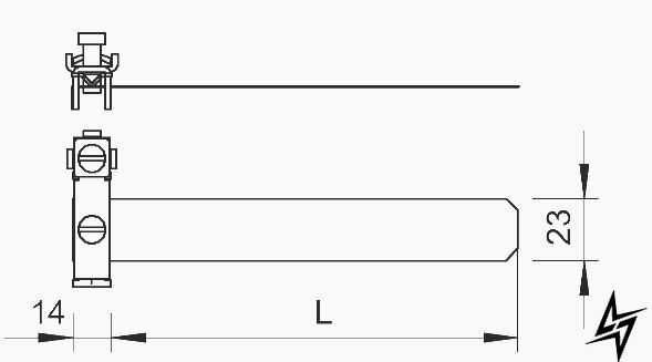 Хомут заземлення