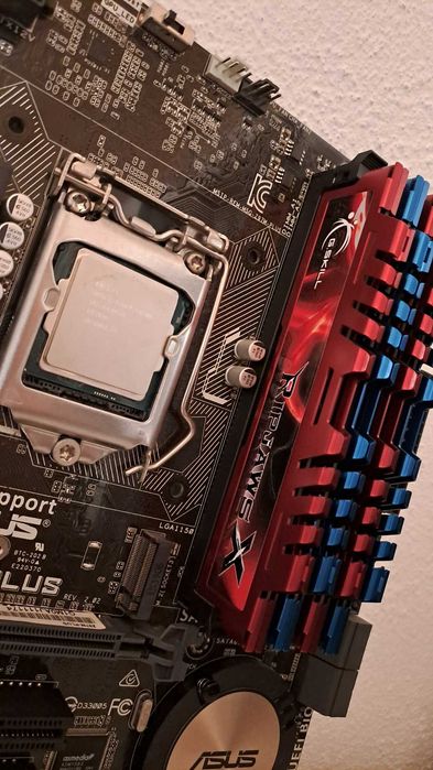 Bundle Intel Core i7-4790K / Board Asus Z97M-Plus LGA 1150 / 32GB DDR3 G.Skill Ripjaws Ram