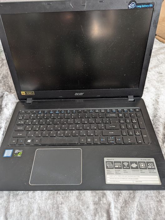 Ноутбук acer f15