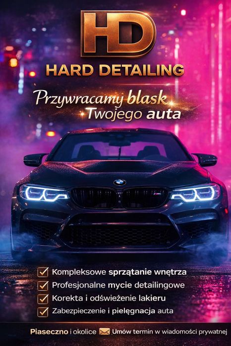 Harddetailing poradzi sobie z Twoim autem