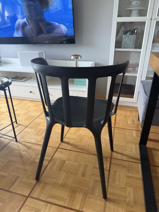 Krzesło IKEA czarne