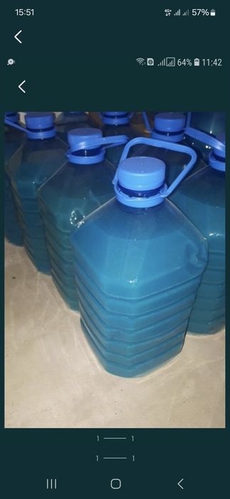 Гель для стирки 2 в 1  с ополаскивателем