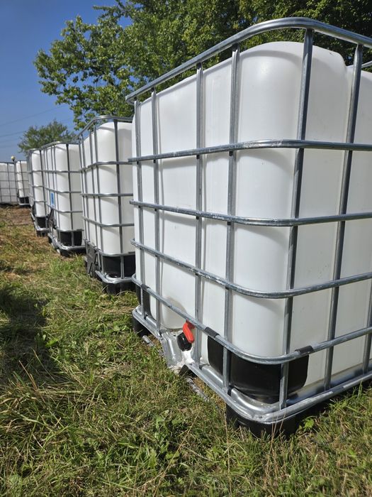 Paletopojemnik, mauser, pojemnik IBC, pojemnik paletowy 1000 litrów