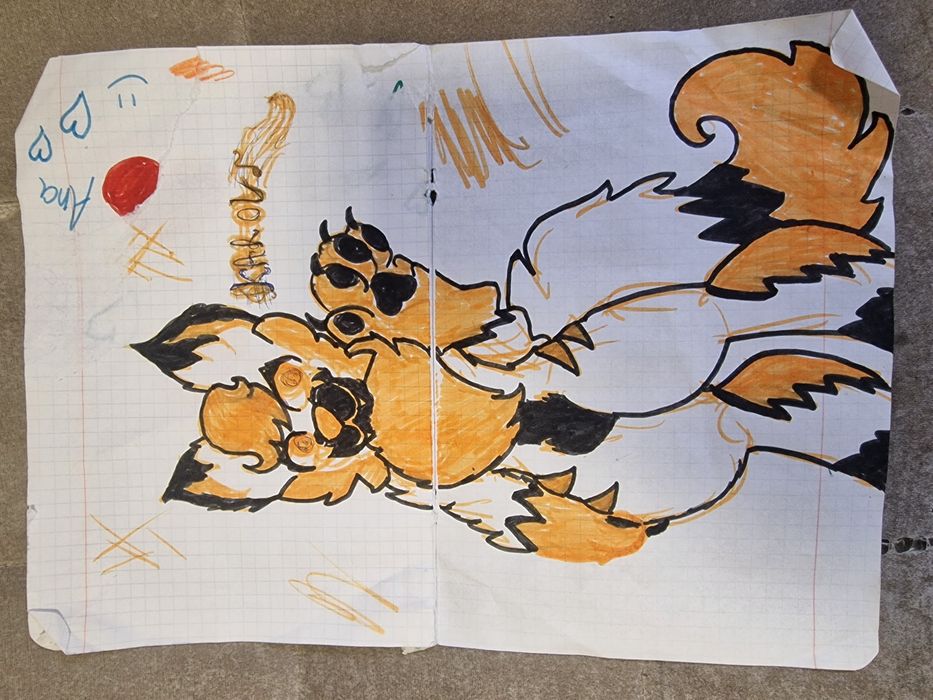 Fursuit furry bardzo ladny profesjonalny komplet